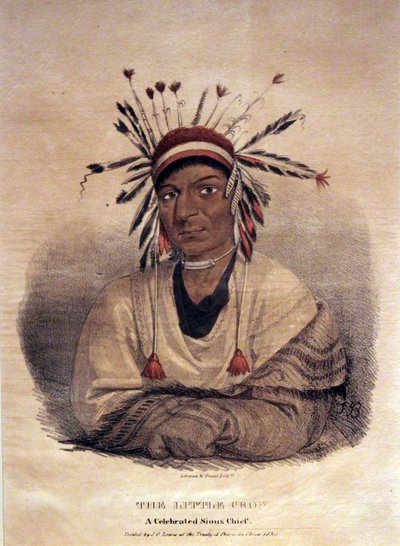 The Little Crow, a Celebrated Sioux Chief by James Otto Lewis